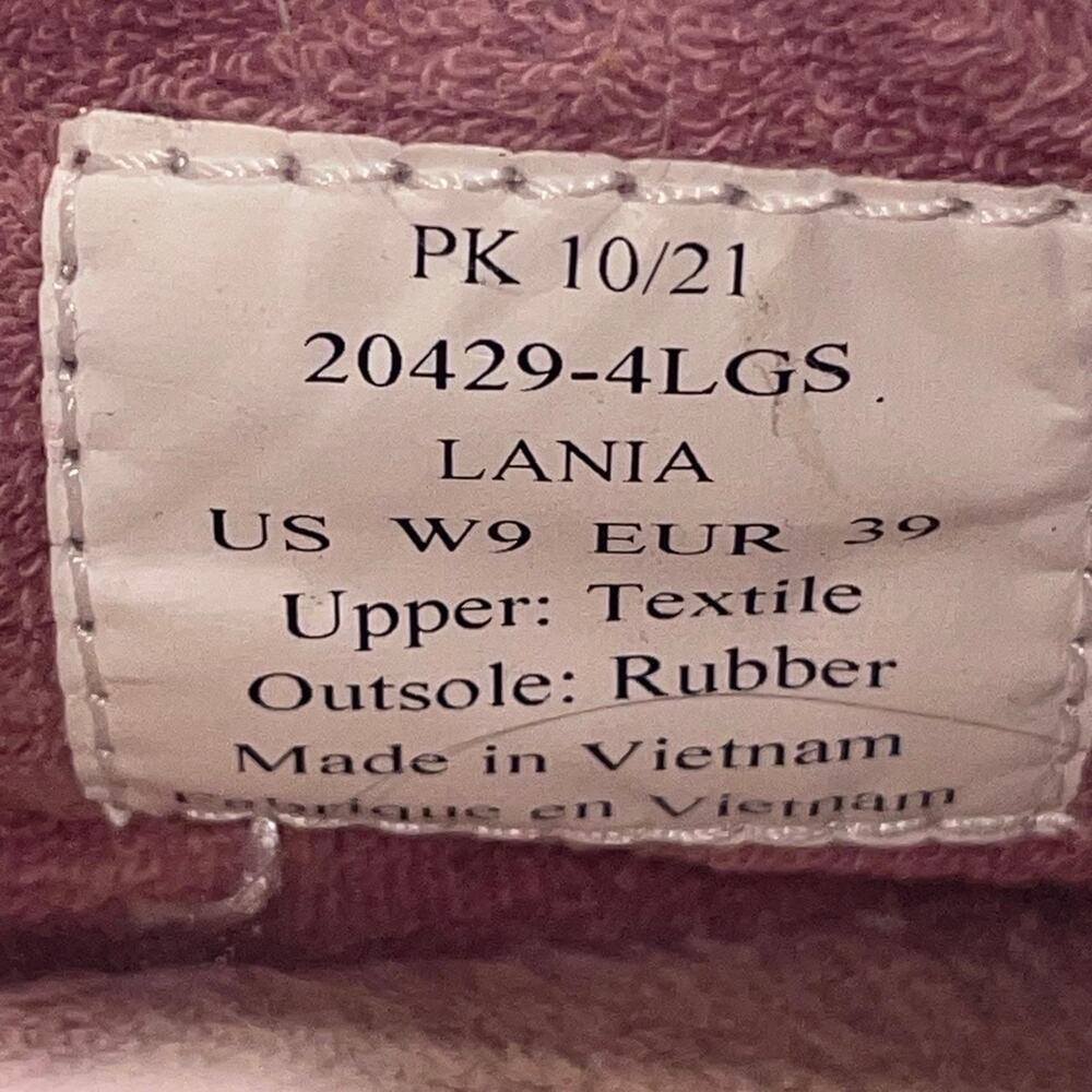 OLUKAI LANIA Quilted Slippers Rose Sea Salt Golden Sand Shoes Women's Size 9 - Picture 3 of 9